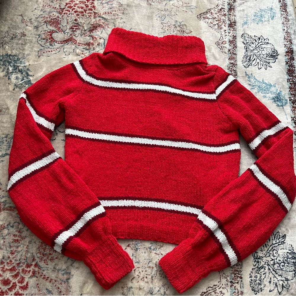 wild fable turtleneck knitted sweater